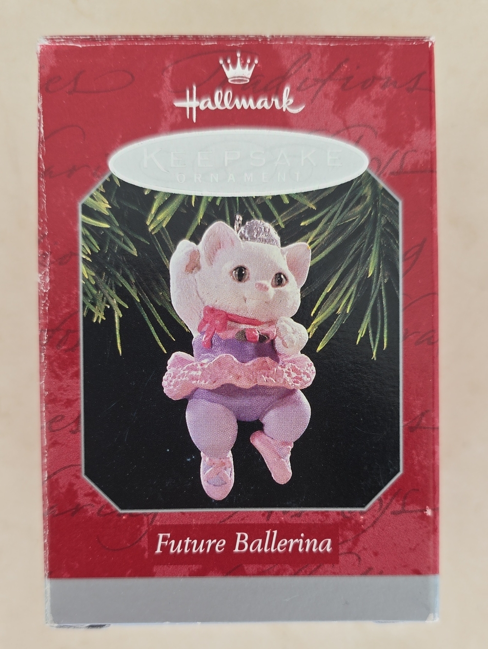 Future Ballerina Hallmark Keepsake Ornament - Dated 1998